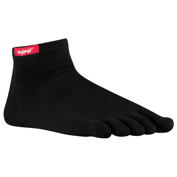 Injinji Sport Mini-Crew Noir