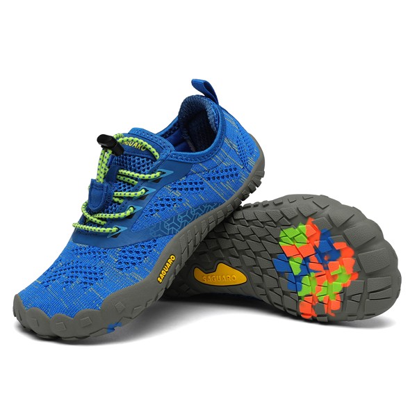 Saguaro Enfant Smart I - Barefoot Shoes Bleu