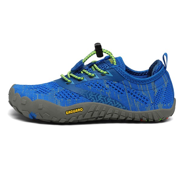 Saguaro Enfant Smart I - Barefoot Shoes Bleu