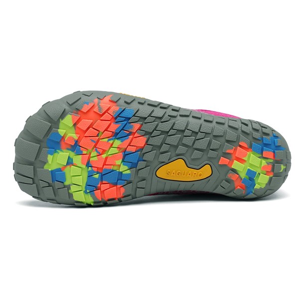 Saguaro Smart I - Chaussures pieds nus pour enfants roses