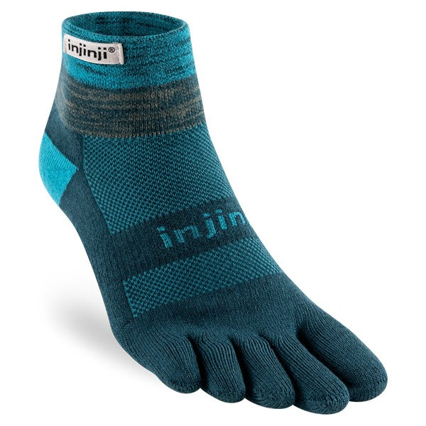 Chaussettes Injinji Trail Mini-Crew Toe Minuit