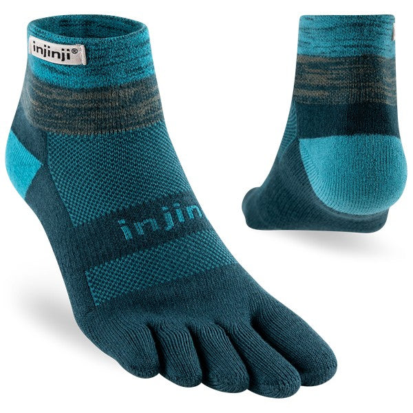 Chaussettes Injinji Trail Mini-Crew Toe Minuit
