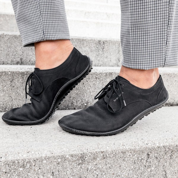 Leguano Dean - Barefoot Shoes Noir