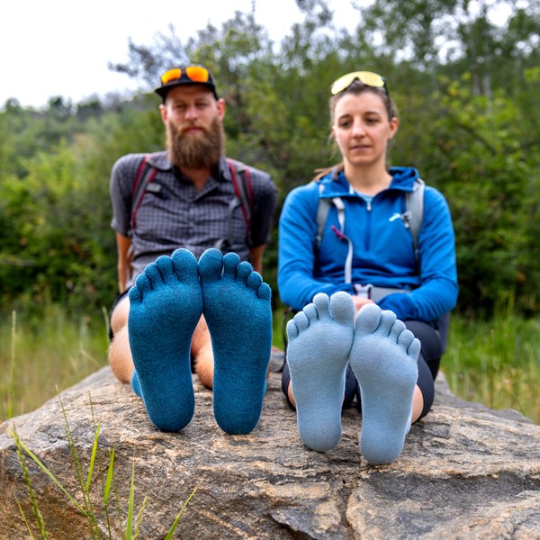 Injinji Liner Mini-Crew - Chaussettes à orteils Celestine