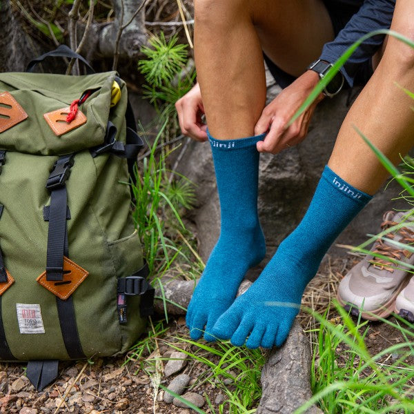 Injinji Liner Crew - Chaussettes à orteils Ocean