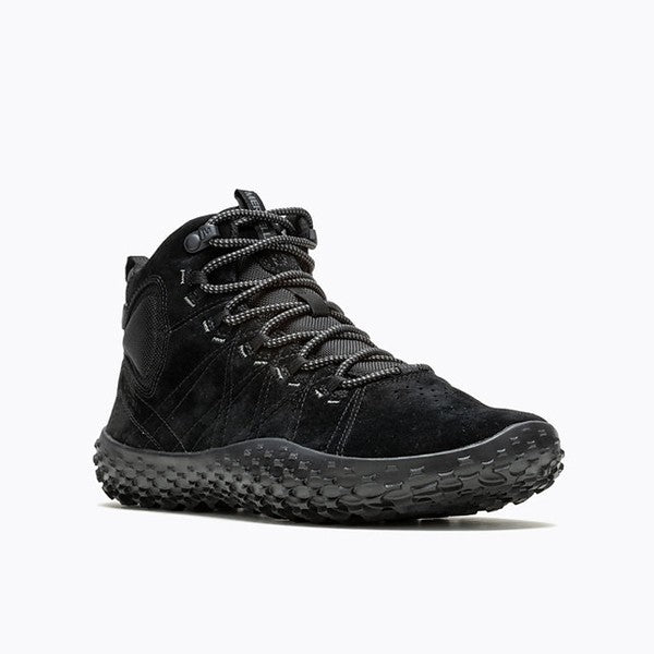 Merrell Wrapt Mid WP - Barefoot Shoes Femme Noir