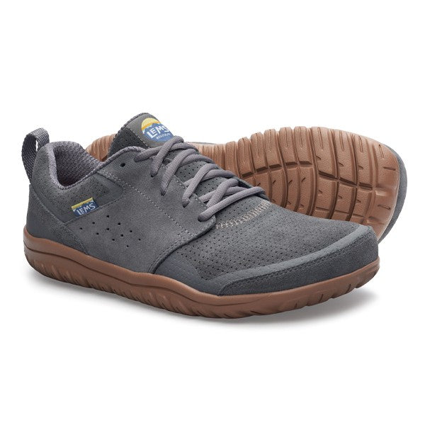 Chaussures pieds nus en cuir Lems Primal Zen Graphite 