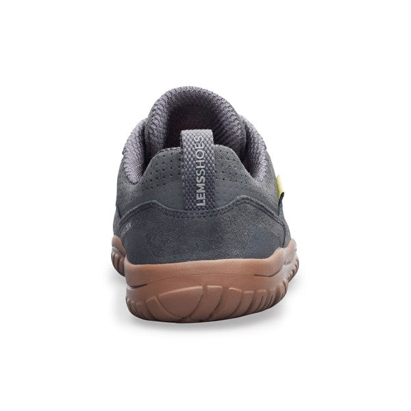 Chaussures pieds nus en cuir Lems Primal Zen Graphite 