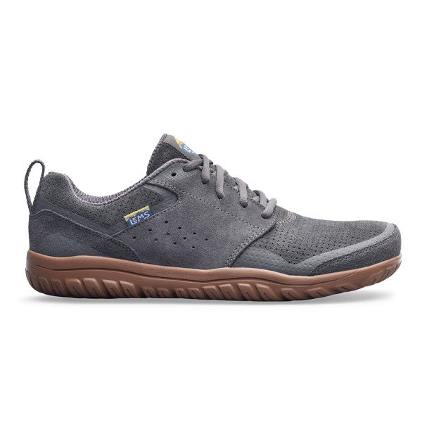 Lems Primal Zen Cuir -Barefoot Shoes Graphite