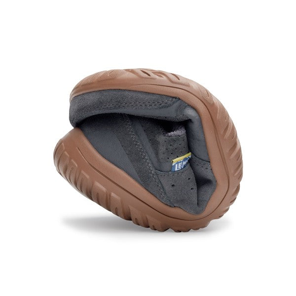 Lems Primal Zen Cuir -Barefoot Shoes Graphite