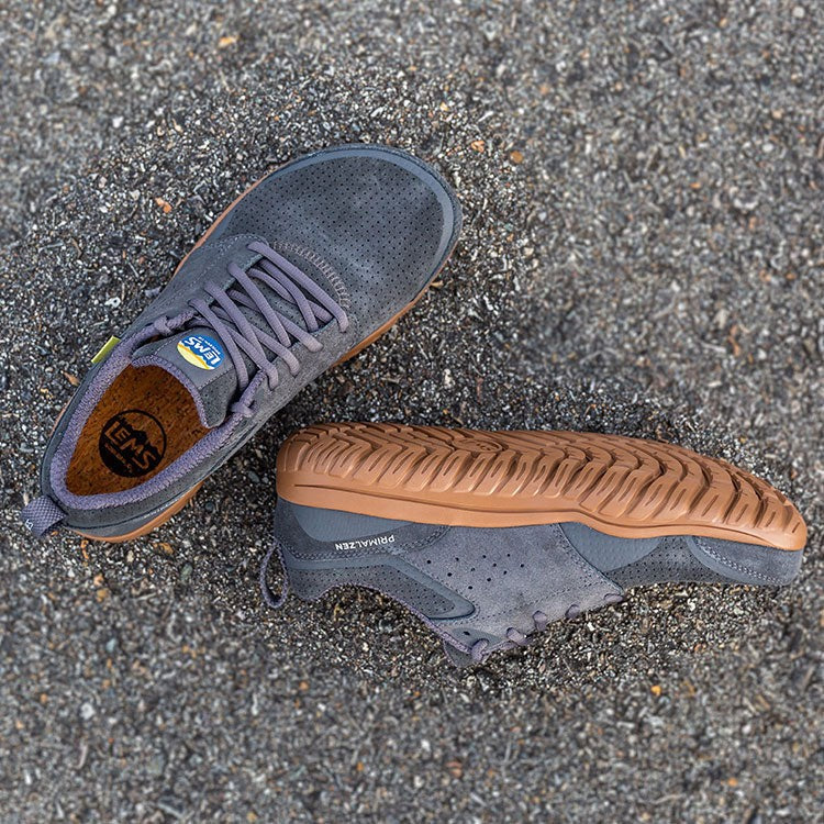Lems Primal Zen Cuir -Barefoot Shoes Graphite