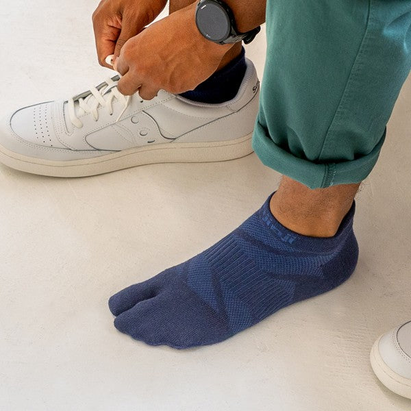 Injinji Split Toe No Show Marino