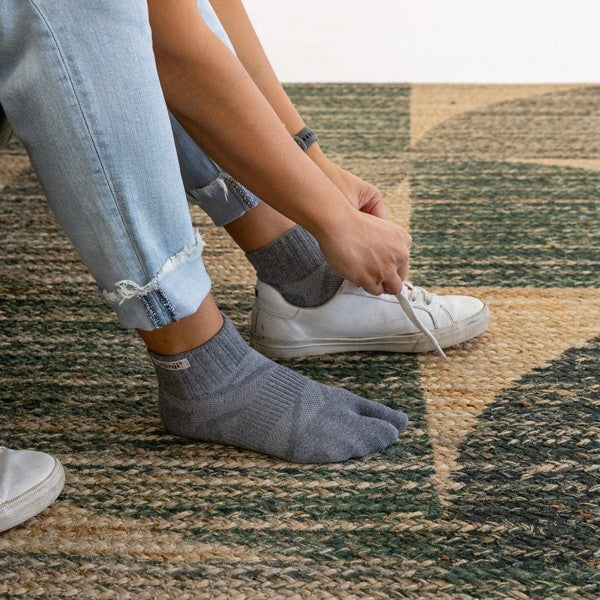 Injinji Mini Crew à bout fendu ASH