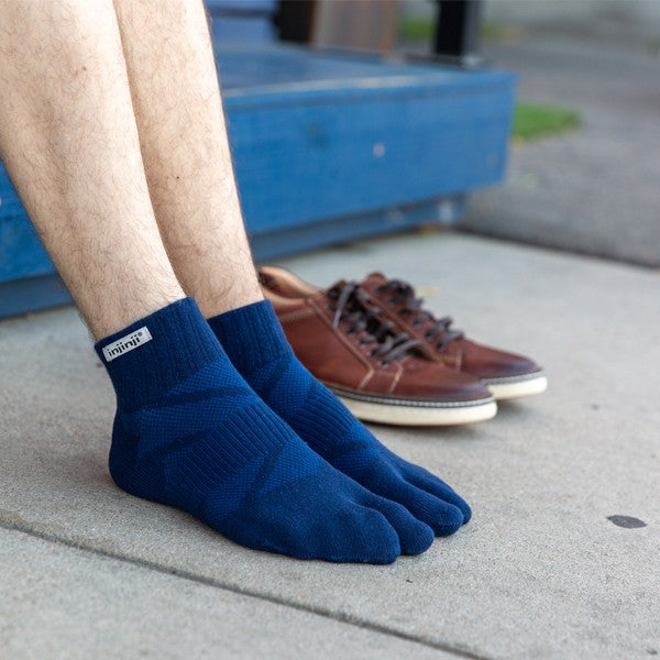 Injinji Mini Crew à bout fendu Marino