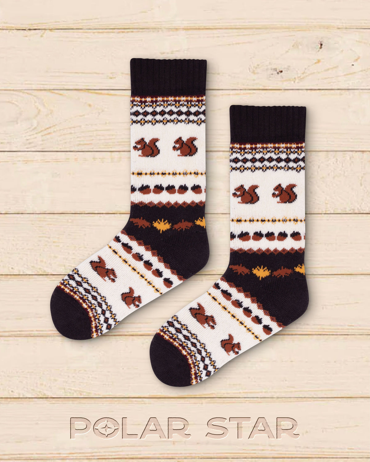 Socken Polar Star  Ekorn